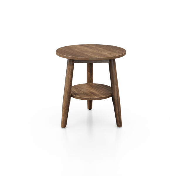Saxman End Table: Round