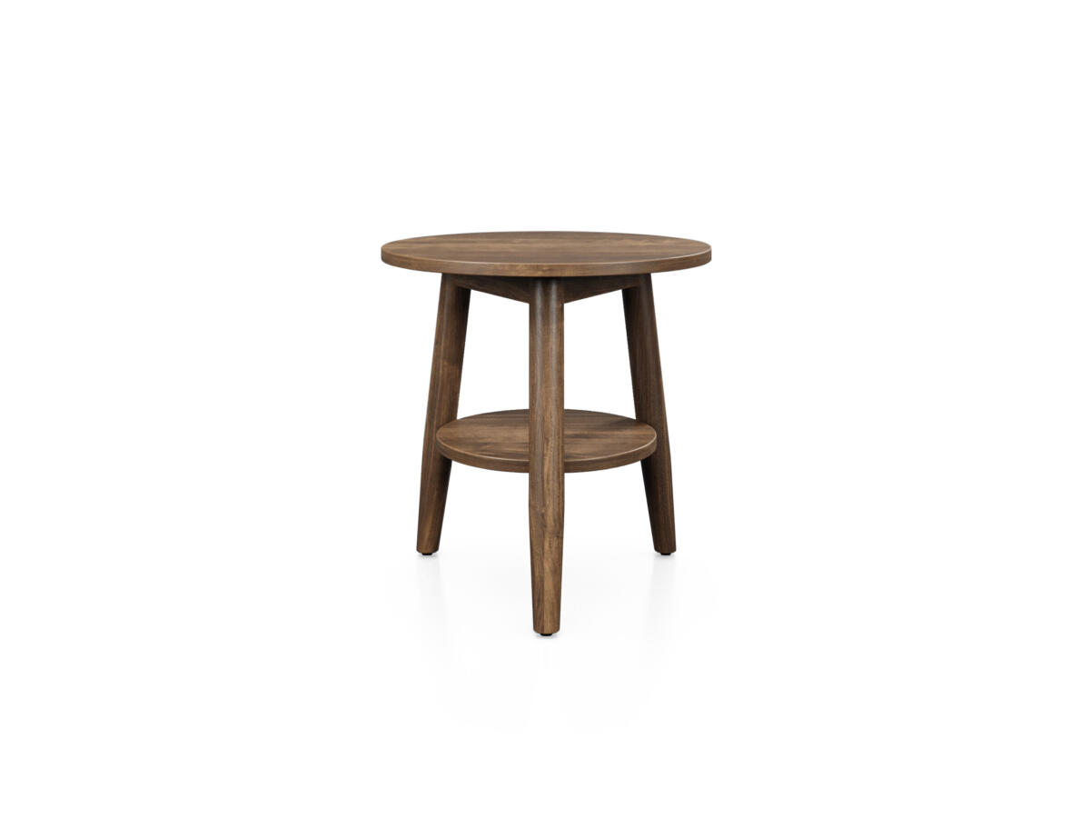 Saxman End Table: Round - Image 2
