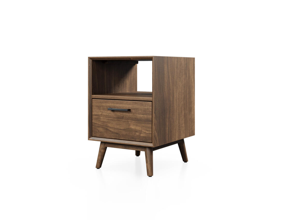 Saxman Side Table: 1-Drawer