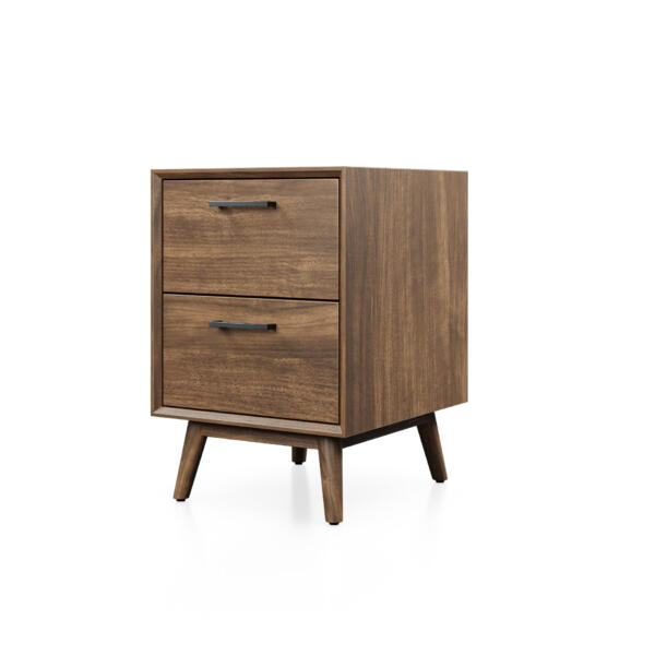 Saxman Side Table: 2-Drawer