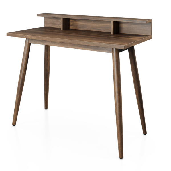 Saxman Writing Desk with Hutch