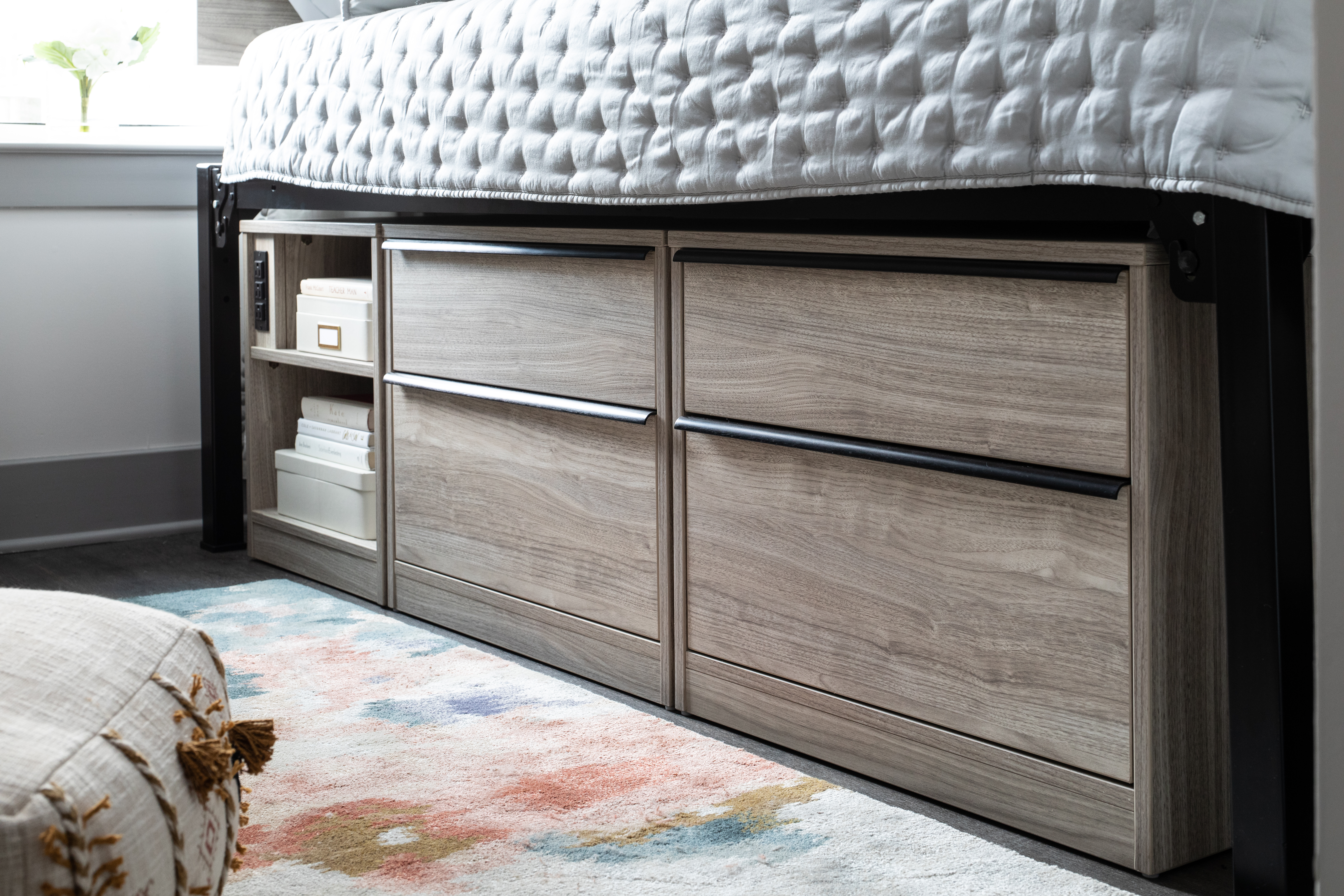 Fairfax_under bed closet by smarter furnishings
